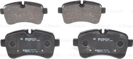 BOSCH 0 986 494 460 - Тормозные колодки, дисковые, комплект parts5.com