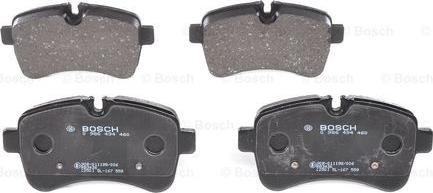 BOSCH 0 986 494 460 - Тормозные колодки, дисковые, комплект parts5.com