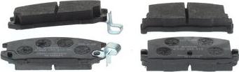 BOSCH 0 986 494 412 - Тормозные колодки, дисковые, комплект parts5.com