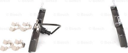 BOSCH 0 986 494 599 - Тормозные колодки, дисковые, комплект parts5.com