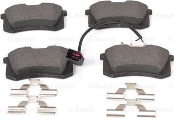 BOSCH 0 986 494 599 - Тормозные колодки, дисковые, комплект parts5.com