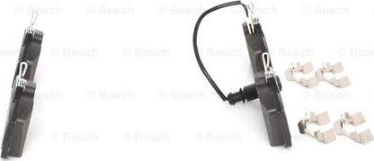 BOSCH 0 986 494 599 - Тормозные колодки, дисковые, комплект parts5.com