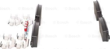 BOSCH 0 986 494 592 - Тормозные колодки, дисковые, комплект parts5.com