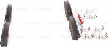 BOSCH 0 986 494 592 - Тормозные колодки, дисковые, комплект parts5.com