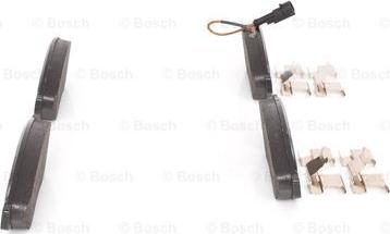 BOSCH 0 986 494 581 - Тормозные колодки, дисковые, комплект parts5.com