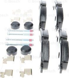 BOSCH 0 986 494 582 - Тормозные колодки, дисковые, комплект parts5.com