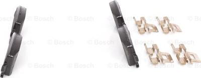 BOSCH 0 986 494 649 - Тормозные колодки, дисковые, комплект parts5.com