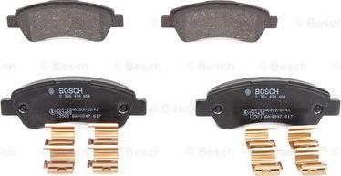 BOSCH 0 986 494 604 - Тормозные колодки, дисковые, комплект parts5.com