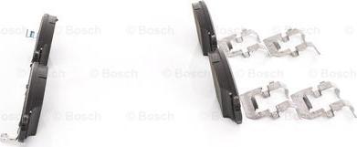 BOSCH 0 986 494 632 - Тормозные колодки, дисковые, комплект parts5.com