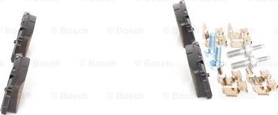 BOSCH 0 986 494 622 - Тормозные колодки, дисковые, комплект parts5.com