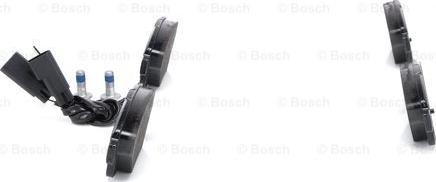 BOSCH 0 986 494 171 - Тормозные колодки, дисковые, комплект parts5.com