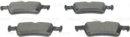 BOSCH 0 986 494 811 - Тормозные колодки, дисковые, комплект parts5.com