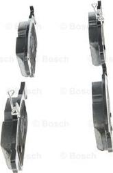 BOSCH 0 986 494 811 - Тормозные колодки, дисковые, комплект parts5.com