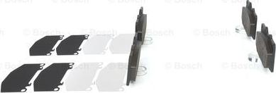 BOSCH 0 986 494 398 - Тормозные колодки, дисковые, комплект parts5.com