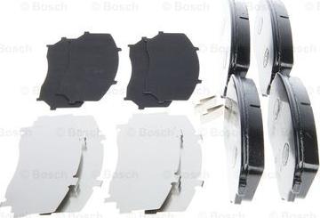 BOSCH 0 986 494 375 - Тормозные колодки, дисковые, комплект parts5.com