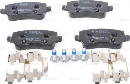 BOSCH 0 986 494 213 - Тормозные колодки, дисковые, комплект parts5.com