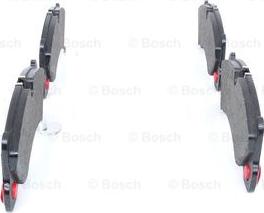 BOSCH 0 986 494 757 - Тормозные колодки, дисковые, комплект parts5.com