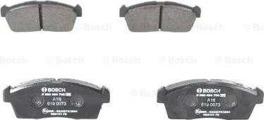 BOSCH 0 986 494 700 - Тормозные колодки, дисковые, комплект parts5.com