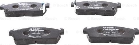 BOSCH 0 986 494 700 - Тормозные колодки, дисковые, комплект parts5.com