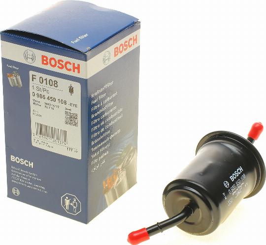 BOSCH 0 986 450 108 - Топливный фильтр parts5.com