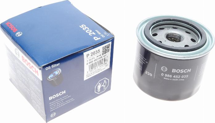 BOSCH 0 986 452 035 - Масляный фильтр parts5.com