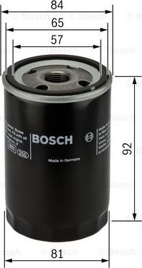 BOSCH 0 986 452 036 - Filtro de aceite parts5.com