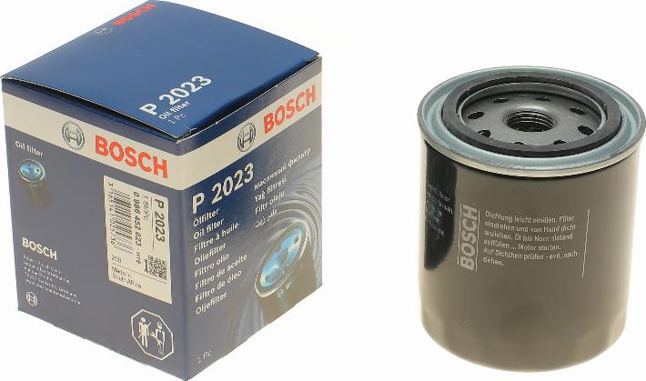 BOSCH 0 986 452 023 - Filtro de aceite parts5.com