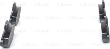 BOSCH 0 986 460 968 - Тормозные колодки, дисковые, комплект parts5.com