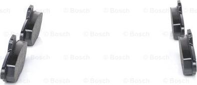 BOSCH 0 986 460 968 - Тормозные колодки, дисковые, комплект parts5.com