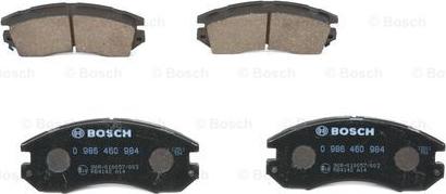 BOSCH 0 986 460 984 - Тормозные колодки, дисковые, комплект parts5.com