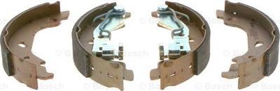 BOSCH 0 986 487 596 - Комплект тормозных колодок, барабанные parts5.com