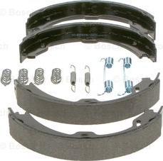 BOSCH 0 986 487 666 - Комплект тормозов, ручник, парковка parts5.com