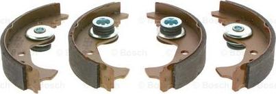 BOSCH 0 986 487 030 - Комплект тормозных колодок, барабанные parts5.com