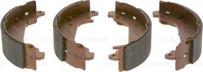 BOSCH 0 986 487 272 - Комплект тормозных колодок, барабанные parts5.com