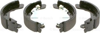 BOSCH 0 986 487 714 - Комплект тормозных колодок, барабанные parts5.com