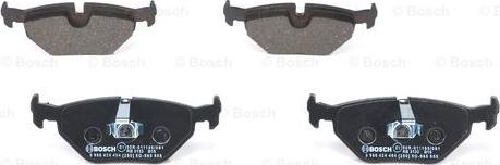 BOSCH 0 986 424 484 - Тормозные колодки, дисковые, комплект parts5.com