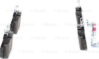 BOSCH 0 986 424 427 - Тормозные колодки, дисковые, комплект parts5.com