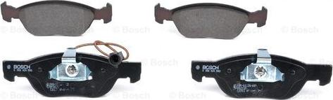 BOSCH 0 986 424 593 - Тормозные колодки, дисковые, комплект parts5.com