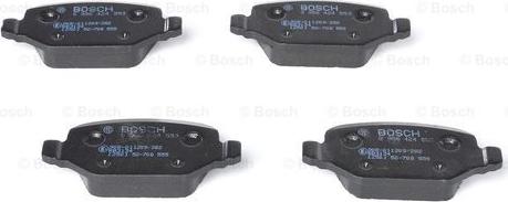 BOSCH 0 986 424 553 - Тормозные колодки, дисковые, комплект parts5.com