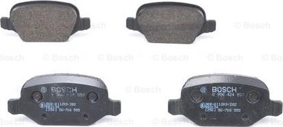 BOSCH 0 986 424 553 - Тормозные колодки, дисковые, комплект parts5.com