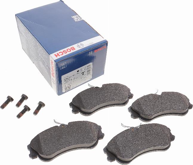 BOSCH 0 986 424 583 - Тормозные колодки, дисковые, комплект parts5.com