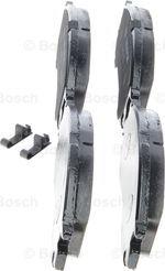 BOSCH 0 986 424 572 - Тормозные колодки, дисковые, комплект parts5.com