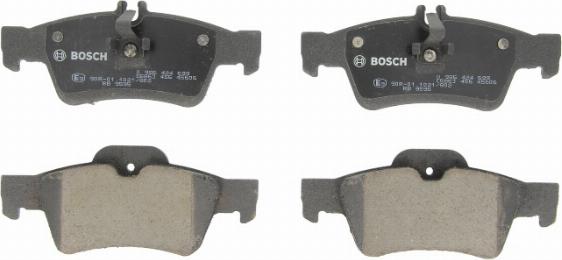 BOSCH 0 986 424 699 - Тормозные колодки, дисковые, комплект parts5.com