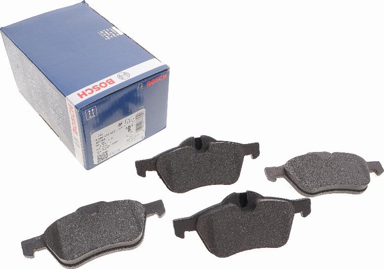 BOSCH 0 986 424 652 - Тормозные колодки, дисковые, комплект parts5.com