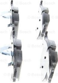 BOSCH 0 986 424 687 - Тормозные колодки, дисковые, комплект parts5.com