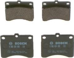 BOSCH 0 986 424 099 - Тормозные колодки, дисковые, комплект parts5.com