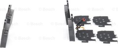 BOSCH 0 986 424 830 - Тормозные колодки, дисковые, комплект parts5.com