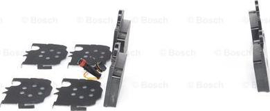 BOSCH 0 986 424 830 - Тормозные колодки, дисковые, комплект parts5.com