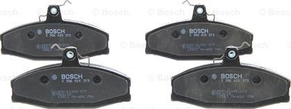 BOSCH 0 986 424 373 - Тормозные колодки, дисковые, комплект parts5.com