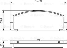 BOSCH 0 986 424 295 - Тормозные колодки, дисковые, комплект parts5.com